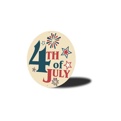 4th Of July Independence Day Metal Sign - Picture 4 of 4