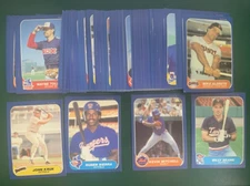 1986 Fleer Update SET BREAK singles - stars, commons, rookies, Hall of Famers
