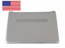 New HP 15-dw2632cl 15-dw3163st 15-dw2638cl 15-dw2638cl Laptop Bottom Case Silver