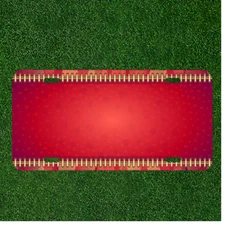 Custom Personalized License Plate With Creative Design Art Add Names