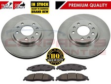 PER CADILLAC CTS 3.6 03-07 DISCHI FRENO ANTERIORI DISCO E PASTIGLIE PASTIGLIE 88964102 88967250