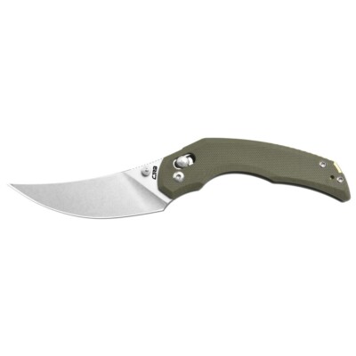 J1955GN CJRB Cutlery Nanner Green AR-RPM9 Blade G10 Handles Crossbar Lock KIVT