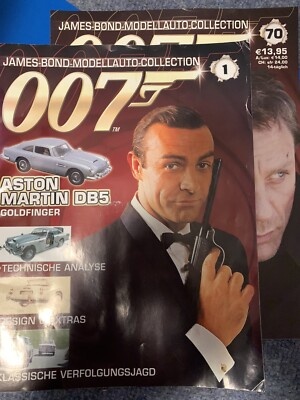 James Bond Modellauto Collection 01-70 1:43 Heft+Auto+Heftständer