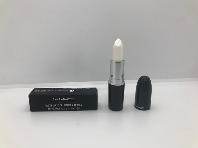 mac white lipstick
