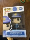 FUNKO POP BLACK HAIR STEWARDESS WITHOUT HANDBAG #140 (Pan Am) NEW IN BOX !! — photo 1