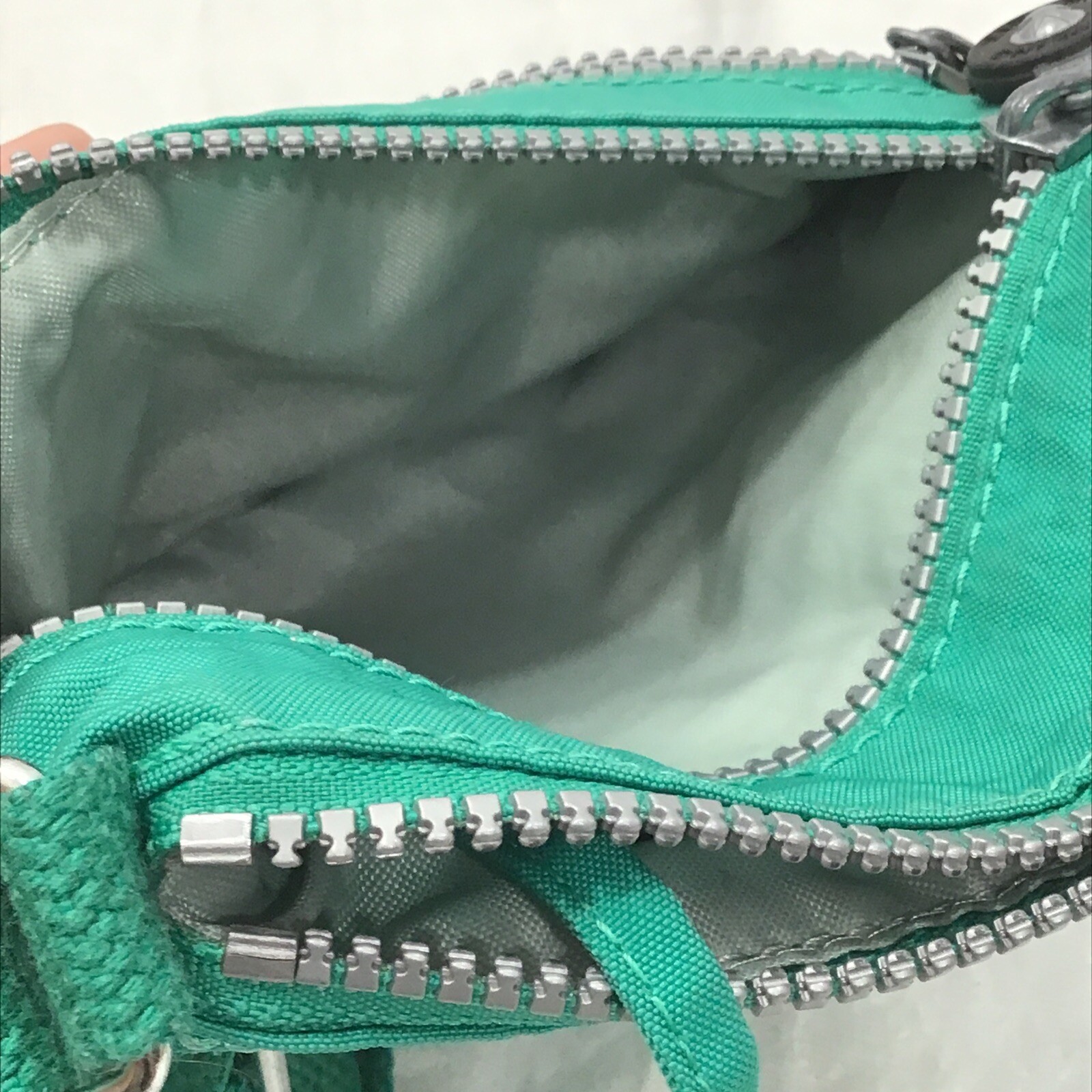 Kipling Mini Purse Green Rectangular Small Crossb… - image 6