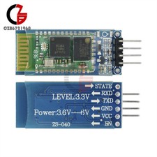 HC-06 RS232 Wireless Serial 4 Pin Bluetooth RF Transceiver Module With Backplane