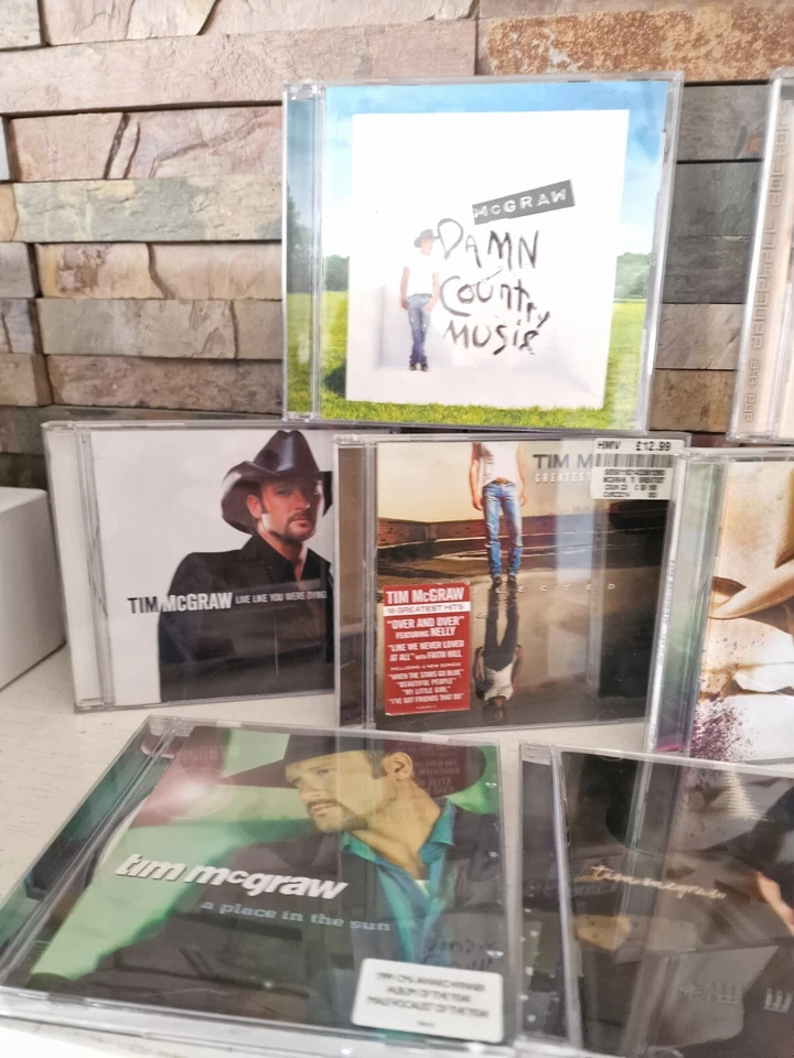 Tim McGraw x 12 CD Albums Collection (Let it Go, Circus Down, Reflected, Dying). - Image 2 of 4