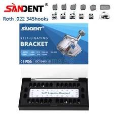 Dental Orthodontics Brackets Braces Passive Self Ligating Mini Roth.22" Hook345