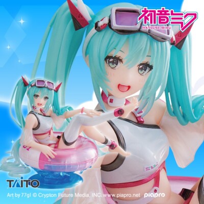 Hatsune Miku Aqua Float Girls Figure TAITO Japan | eBay
