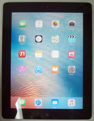 Authentic 3rd Generation 32GB Black Apple iPad A1416 Factory Reset & Unlocked!