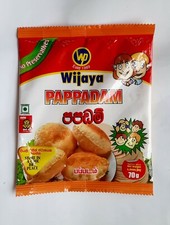 Papadam 100% Sri Lanka Papadam Crujiente…