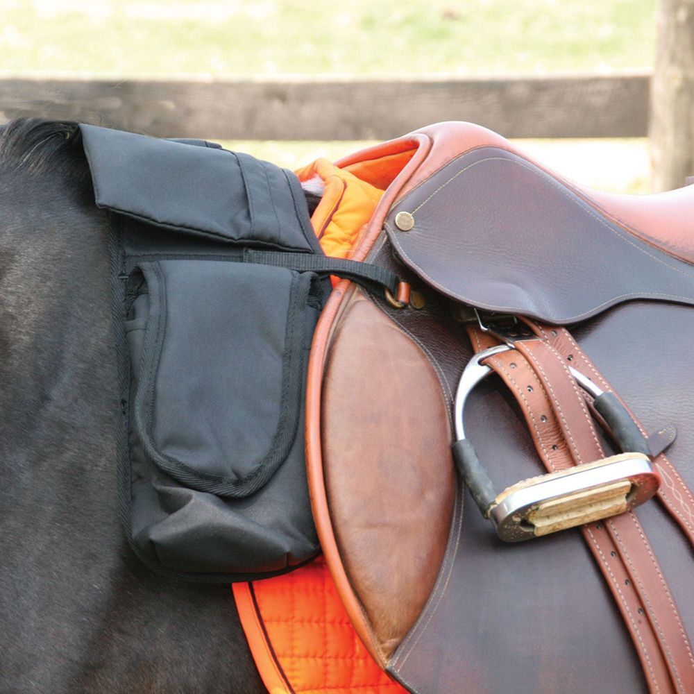 Tail Bags For Horses Trail Pommel Saddle Bag- Fits English And