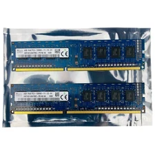 2X SK Hynix 4GB PC3-12800U DDR3-1600 Desktop Memory RAM HMT451U6AFR8C-PB 8GB