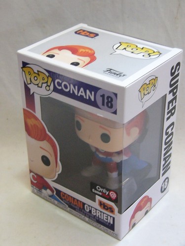 Pop Conan O'Brien 18 GameStop Vinyl in Protector - Picture 3 of 5