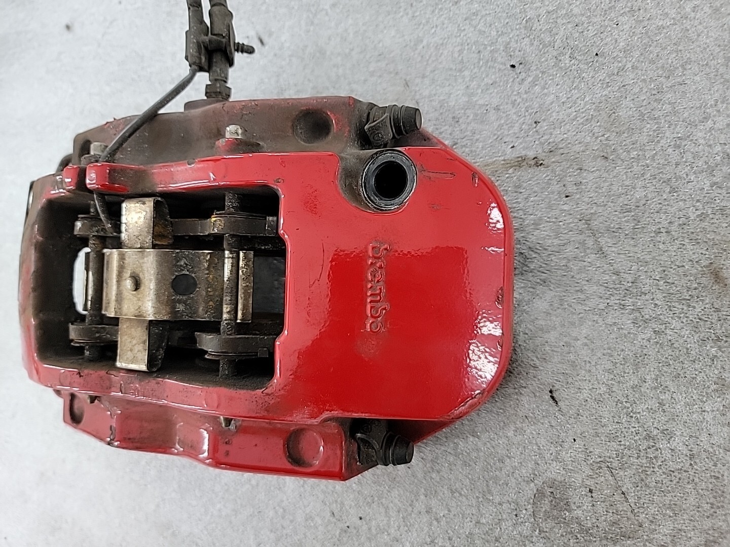 2011 Aston Martin DB9 Rear Driver Left Brake Caliper Assembly OEM