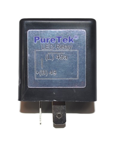 PureTek® Moto Sutil Audible 2 Pin LED Indicador Relé y Zumbador 2P6SB - Imagen 2 de 3
