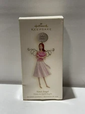 HALLMARK KEEPSAKE ORNAMENT DOWN TO EARTH ANGELS SISTER ANGEL ANGELS 2008 HEART
