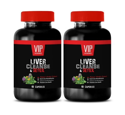 anti inflammatory herbal supplement LIVER DETOX & CLEANSE burdock dandelion 2B
