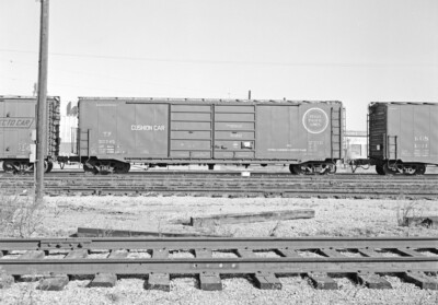 Texas & Pacific, Hydra-Cushion Box Car No. 90345 Dallas TX 1967 5 x 7 Foto
