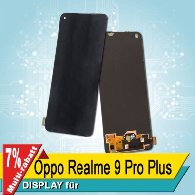 Display Für Oppo Realme 9 Pro Plus Bildschirm OLED Schwarz