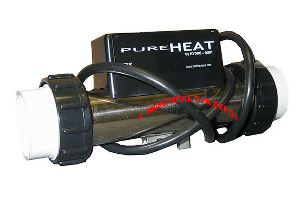 Hydroquip PURE HEAT bath heater in-line 1.5kw 120V w/ pressure switch u0026  NEMAcord | eBay