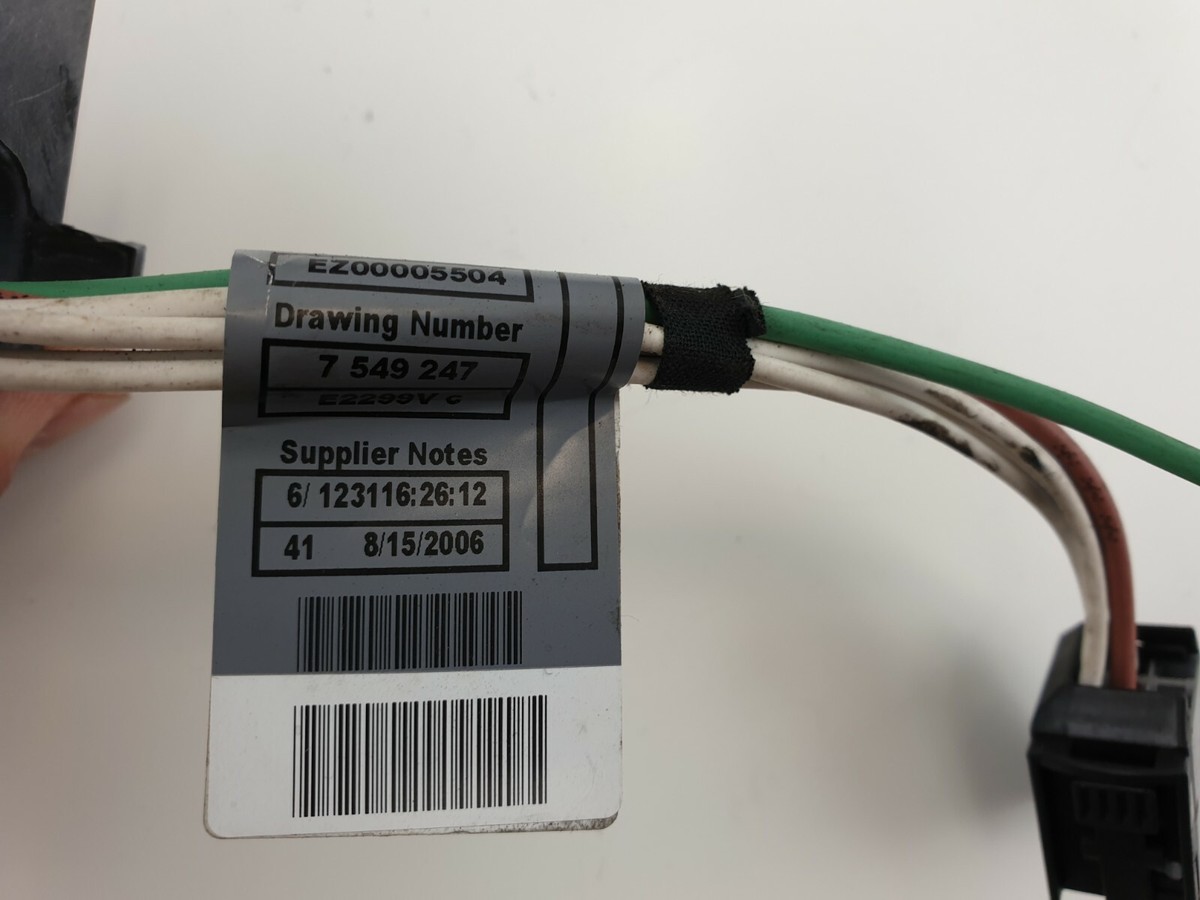 BMW 1 Series E87 116i Engine Wiring Loom Harness 7549246 | eBay
