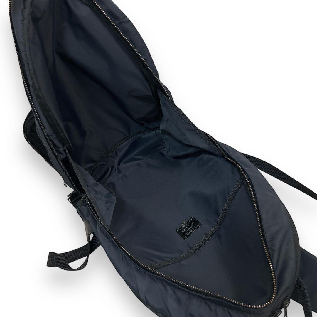 PORTER MUG Navy Backpack Two-Layer Lightweight PORTER MUG Navy Backpack Two-Layer Lightweight