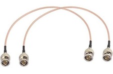 2pcs 3G HD SDI Cable BNC Cable 1ft 30cm 75 ohm for Cameras BMCC Video Equipment