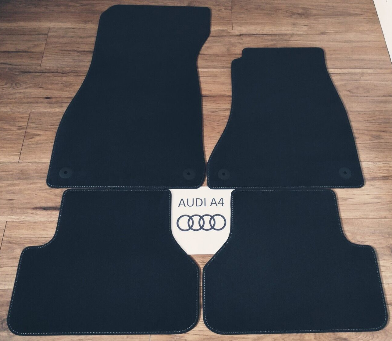 AUDI A4 B9 RS4 A5 RS5 Front Rear FLOOR MATS Genuine AUDI CAR MATS SET 2018 2021 eBay