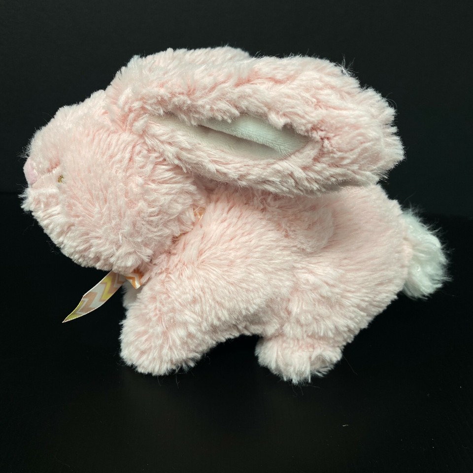 Gund Pink Bunny Rabbit Plush Shaggy 8