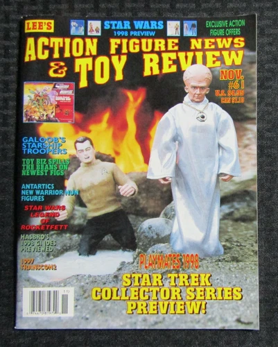 1997 ACTION FIGURE & TOY REVIEW Magazine #61 VG/FN 5.0 Star Trek Preview