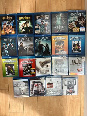 ディズニー　ブルーレイ19作品 Disney Blu-ray DVD Collection 19 Harry Potter Fast & furious