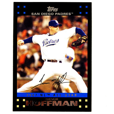 Trevor Hoffman 2007 Topps Updates & Highlights Card #241 MLB San Diego Padres