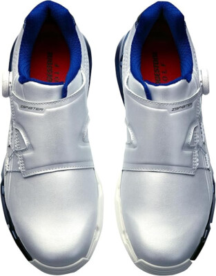 BRIDGESTONE Golf Shoes ZSP-BITER TOUR BOA WIDE Silver Blue SH2401