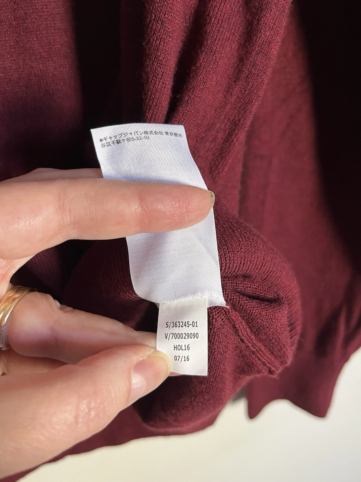 VETEMENTS Maglione pullover Banana Republic uomo grande seta misto cashmere maglione lusso