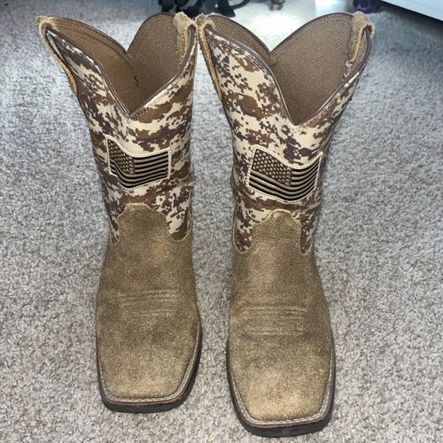 Ariat American Flag Cowboy Boots