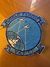 Vintage US Navy VAP-61 Heavy Photographic Squadron Patch - Ace Novelty Japan