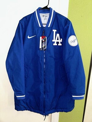 ウェア Nike MLB LA Dodgers Bomber Jacket US L Los Angeles Dodgers Nike Authentic Collection Full-Zip Bomber