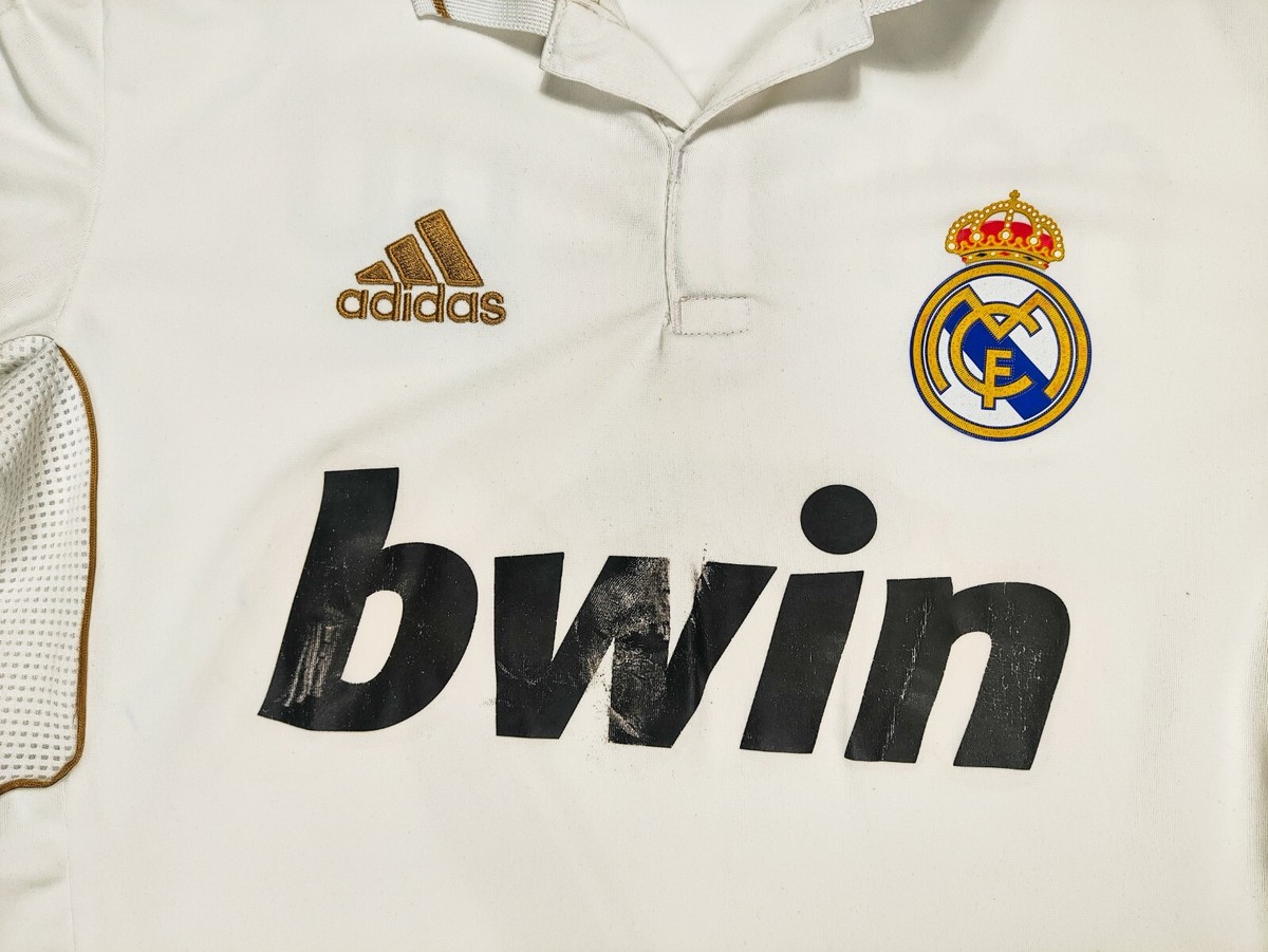 Ronaldo #7 Real Madrid 2011 2012 Adidas Home Shirt Kit Bwin | eBay