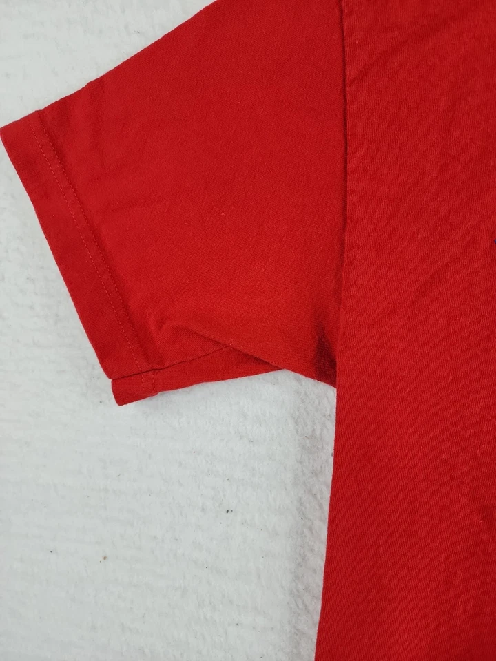 Vintage 2011 Texas Rangers World Series #23 Beltre Logo Red T-shirt Mens Medium - Image 4 of 4