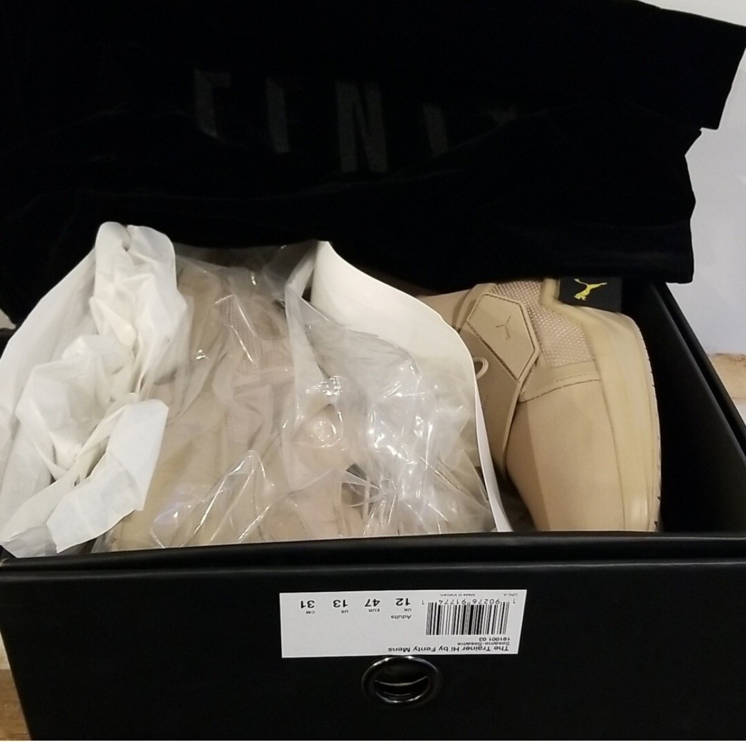 PUMA Fenty x Trainer High Sesame Men Size 13 New With Box Dust Bag