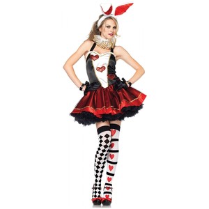 Tea Party Bunny Adult Sexy White Rabbit Alice in Wonderland Fancy ...