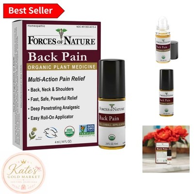 Non-GMO Lavender Pain Relief Oil - Quick Action for Back and Sciatica Discomfort