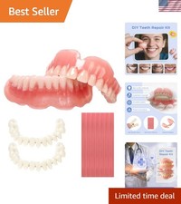 Quick Smile Repair: DIY Custom Denture Kit - Safe & Adjustable, 5.24 x 2.83 in