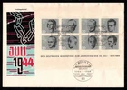1964 GERMANY FDC 20th anniversary of assassination attempt on Adolf Hitler 1944