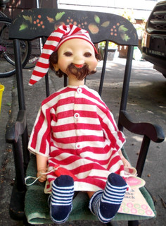 American Character Doll Zak the Sack w/ origiona Hot l water bag No Chair