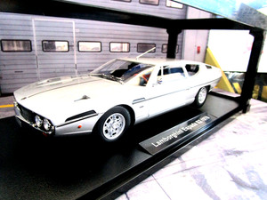 Modèle Réduit Lamborghini Espada S2 Silver 1970 - Échelle 1