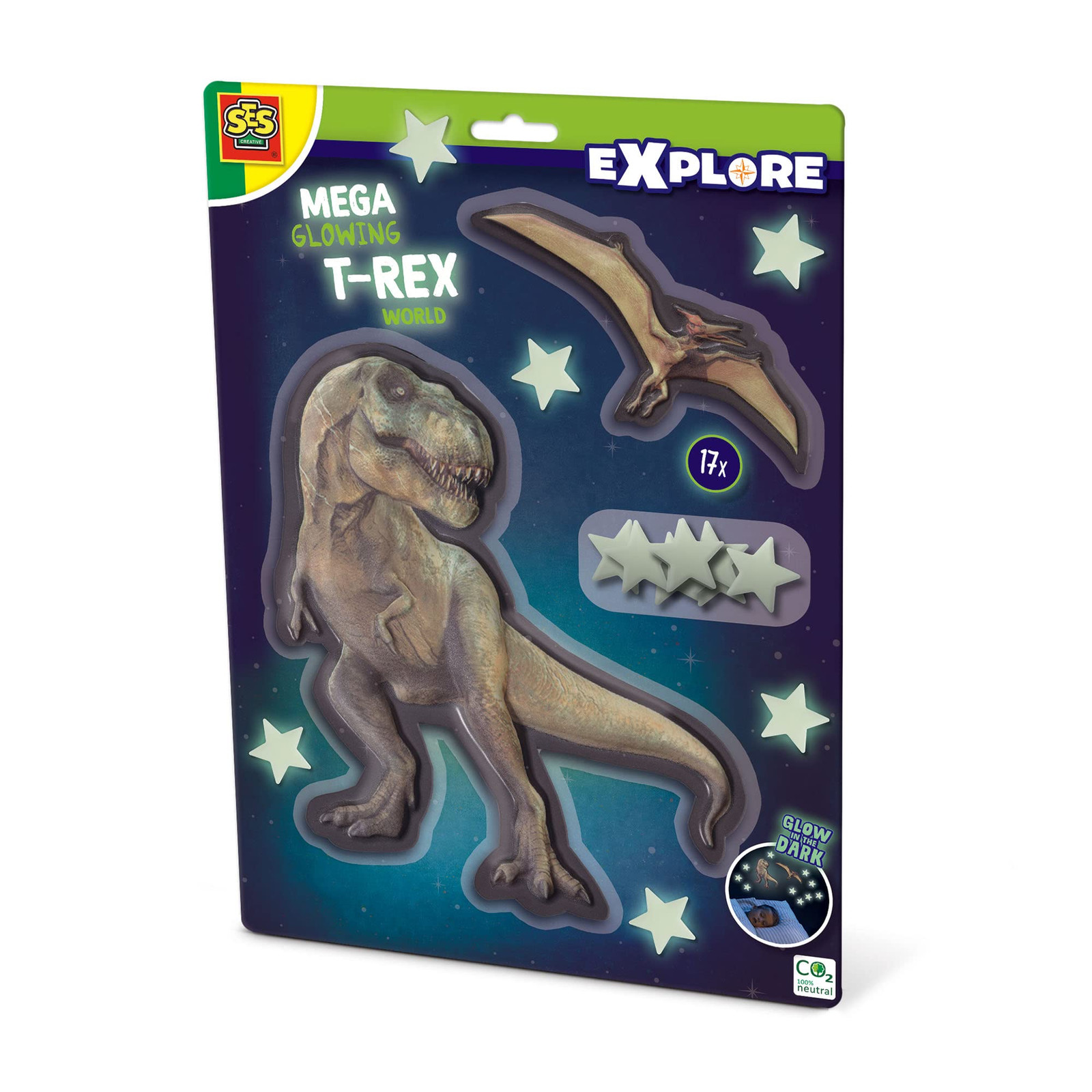 SES Creative 25129 Dino Mega Светящийся мир Тираннозавров большой 3090₽