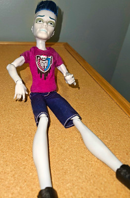 Monster High Jackson Jekyll 12 in Articulated Boy Fashion Doll No Packaging